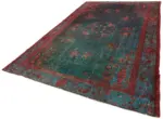 Oyma Kırmızı Pamuk Üzerine Yün El Dokuma Kilim-216x348 - Görsel 3