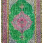Oyma Multi Pamuk Üzerine Yün El Dokuma Kilim-213x334