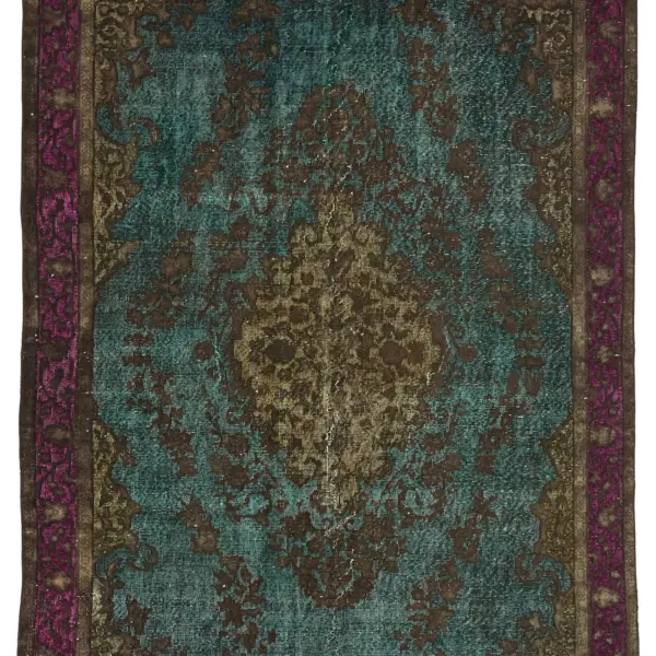 Rc_46990_0_Brown_Hi_Low_Pile_Overdyed_Rugs