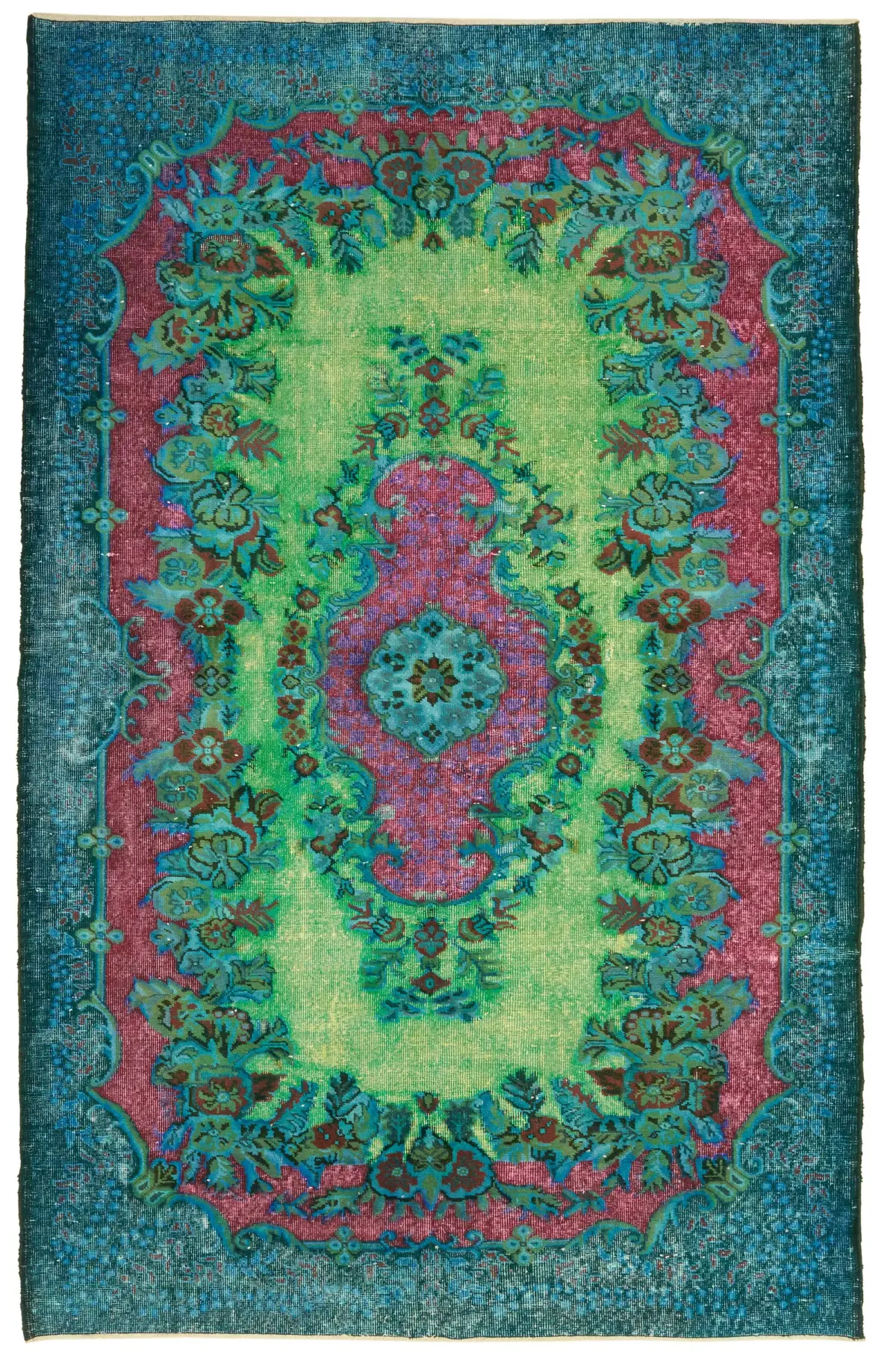 Rc_46991_0_Blue_Hi_Low_Pile_Overdyed_Rugs