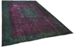 Oyma Siyah Pamuk Üzerine Yün El Dokuma Kilim-206x326 - Görsel 2