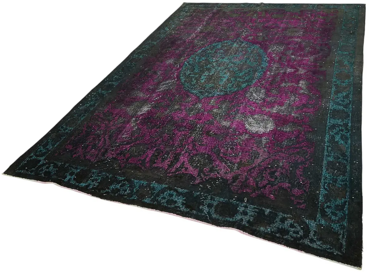 Oyma Siyah Pamuk Üzerine Yün El Dokuma Kilim-206x326 - Görsel 3