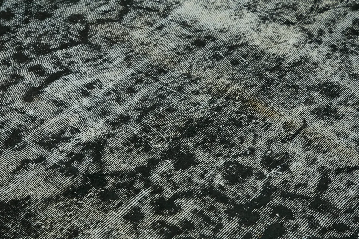 Oyma Siyah Pamuk Üzerine Yün El Dokuma Kilim-201x296 - Görsel 5