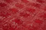 Oyma Kırmızı Pamuk Üzerine Yün El Dokuma Kilim-218x317 - Görsel 5