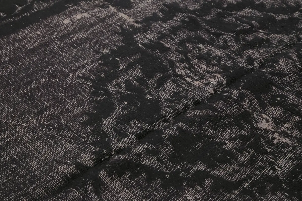 Oyma Siyah Pamuk Üzerine Yün El Dokuma Kilim-223x312 - Görsel 5