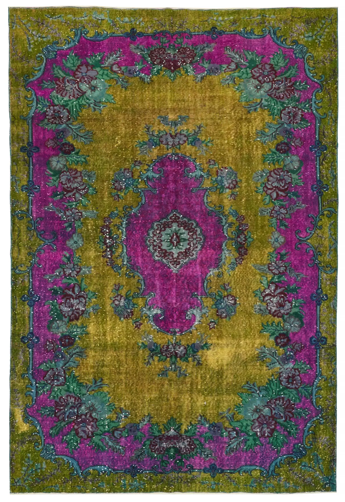 Rc_47018_0_Green_Hi_Low_Pile_Overdyed_Rugs