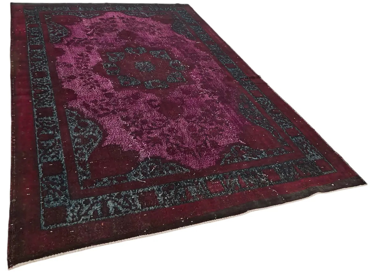 Oyma Kahverengi Pamuk Üzerine Yün El Dokuma Kilim-212x354 - Görsel 2
