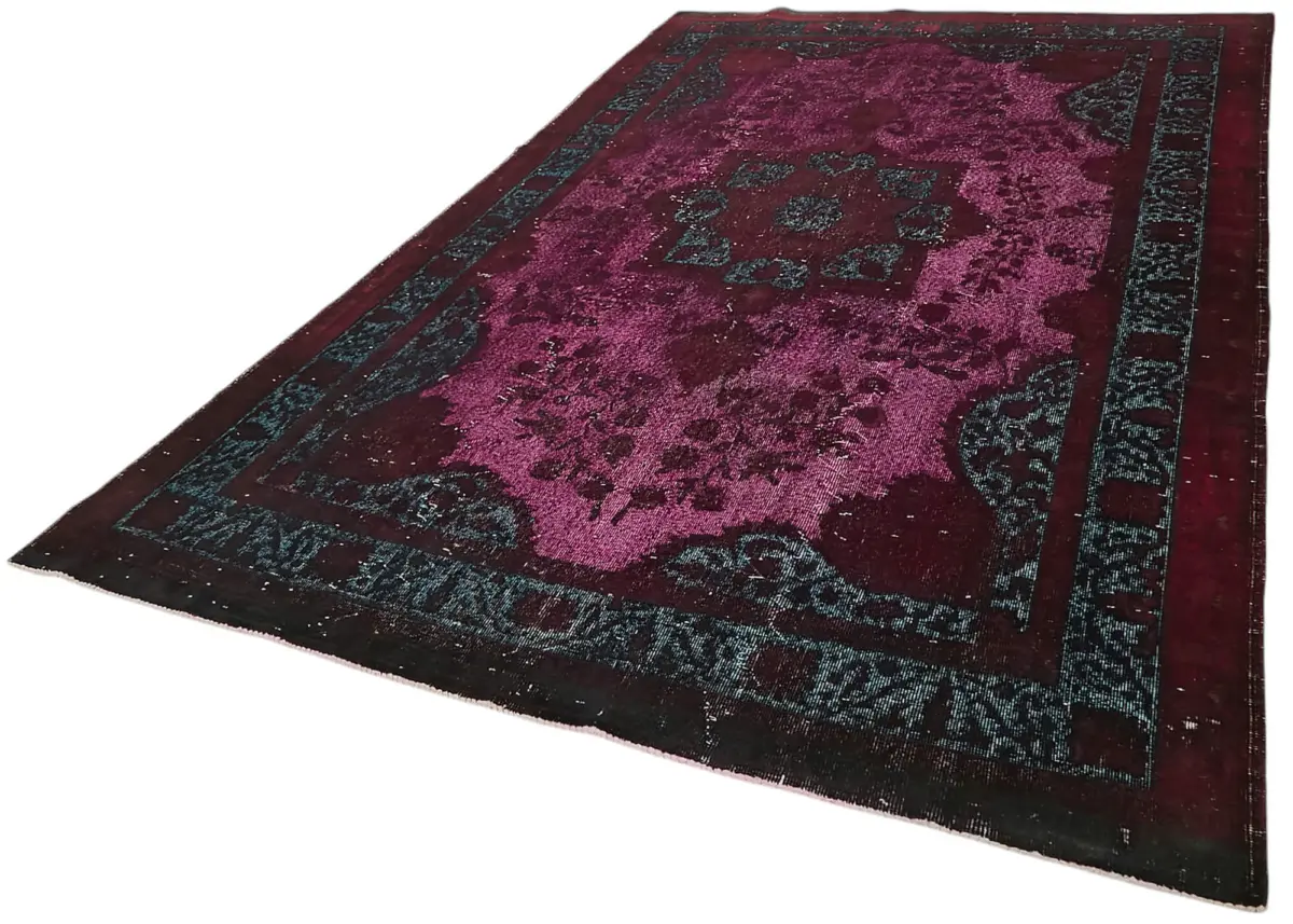 Oyma Kahverengi Pamuk Üzerine Yün El Dokuma Kilim-212x354 - Görsel 3