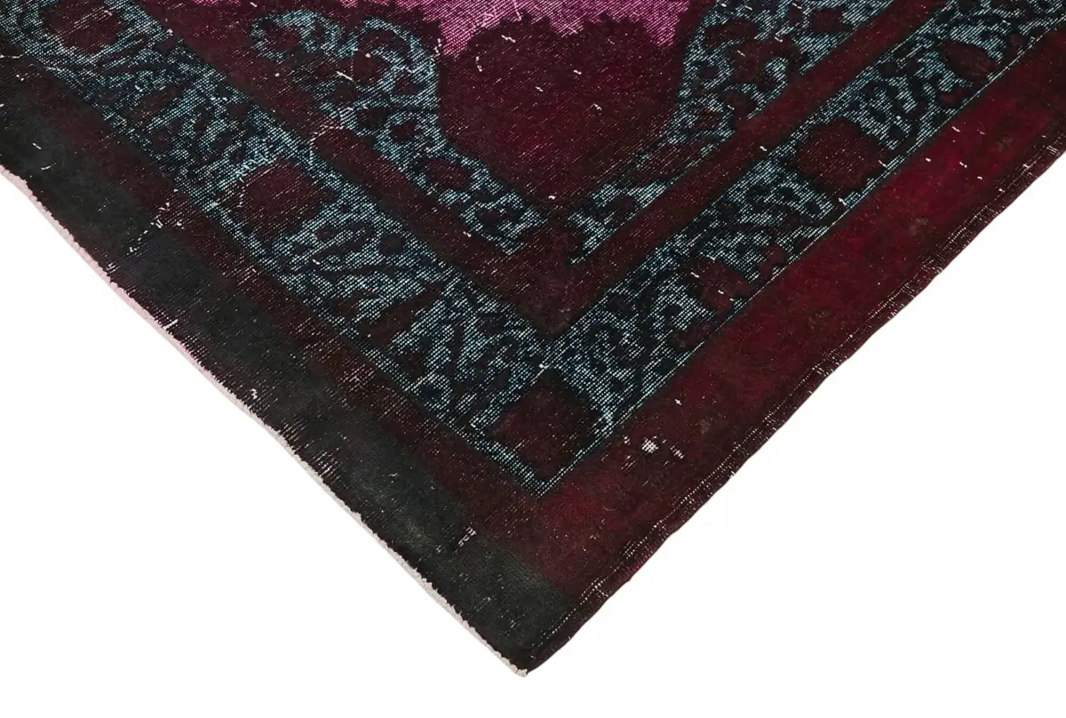 Oyma Kahverengi Pamuk Üzerine Yün El Dokuma Kilim-212x354 - Görsel 4