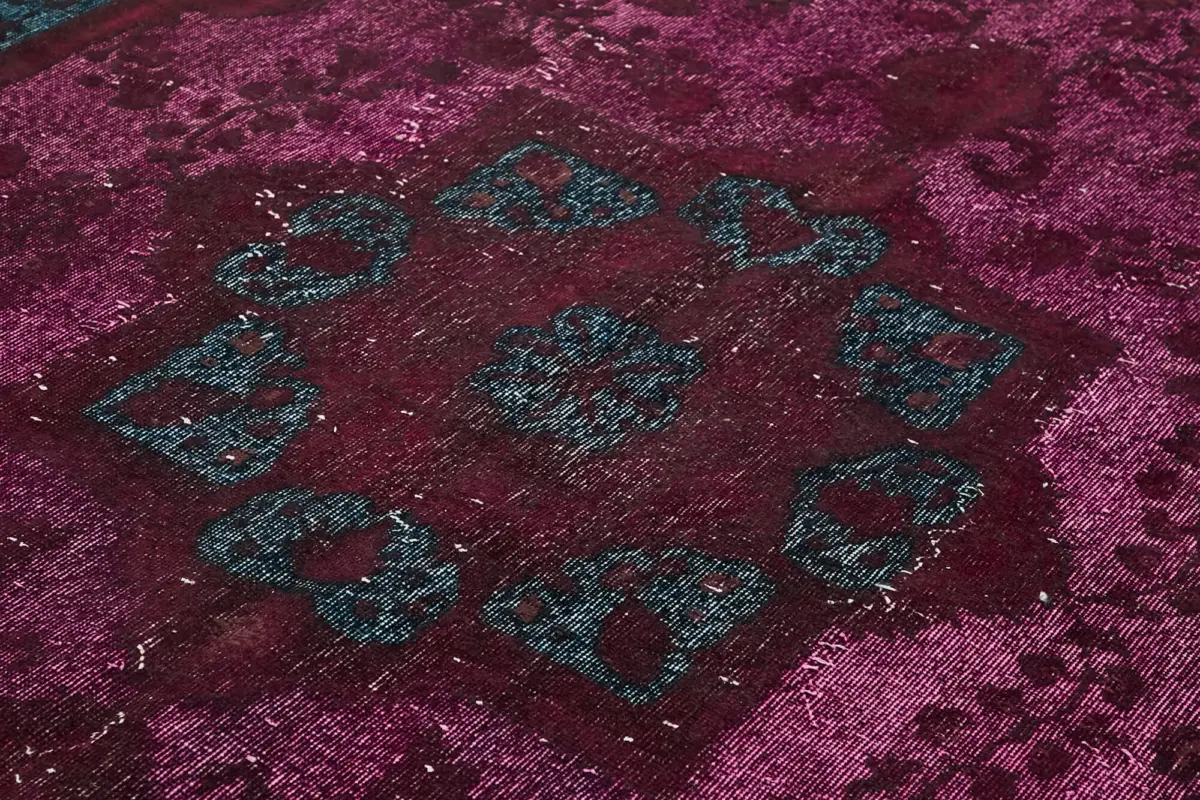 Oyma Kahverengi Pamuk Üzerine Yün El Dokuma Kilim-212x354 - Görsel 5