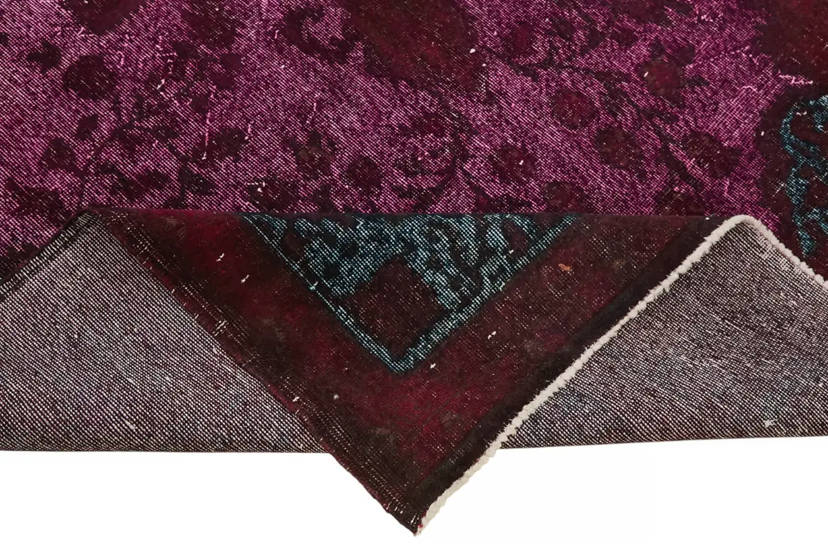 Oyma Kahverengi Pamuk Üzerine Yün El Dokuma Kilim-212x354 - Görsel 6