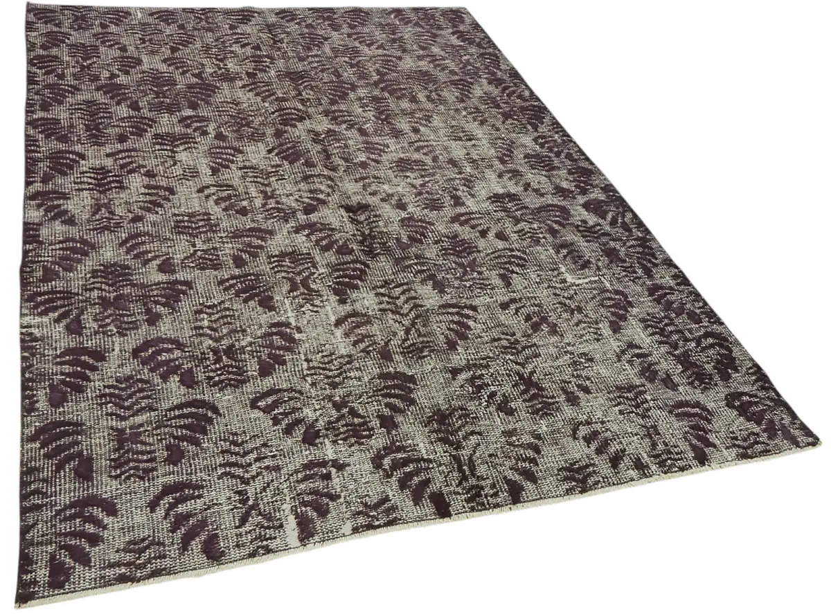 Oyma Mor Pamuk Üzerine Yün El Dokuma Kilim-166x240 - Görsel 2