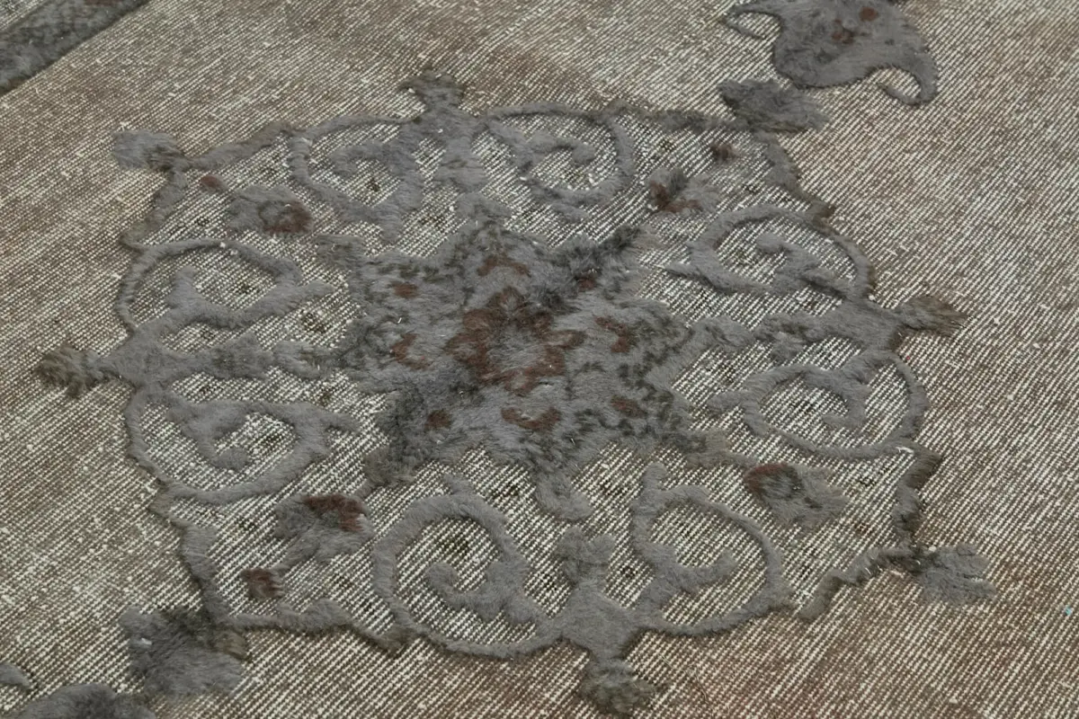 Oyma Gri Pamuk Üzerine Yün El Dokuma Kilim-174x261 - Görsel 5