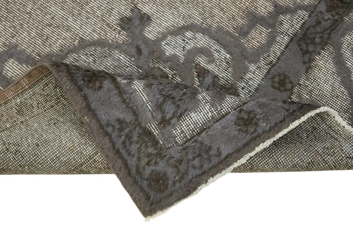 Oyma Gri Pamuk Üzerine Yün El Dokuma Kilim-174x261 - Görsel 6