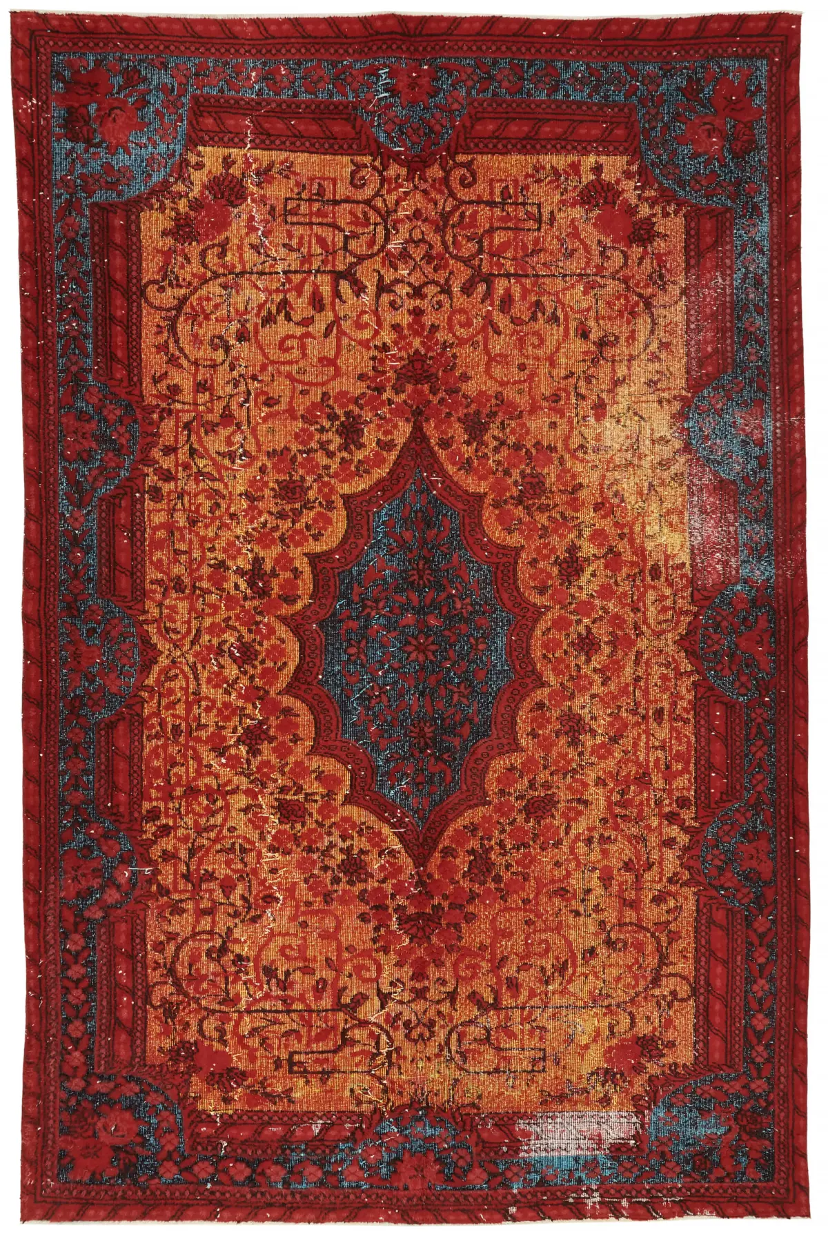 Rc_47039_0_Red_Hi_Low_Pile_Overdyed_Rugs