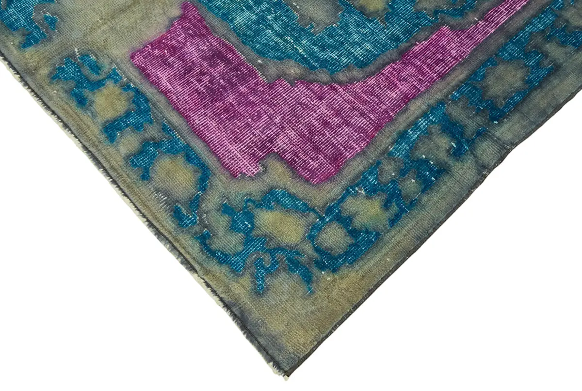 Oyma Yeşil Pamuk Üzerine Yün El Dokuma Kilim-150x246 - Görsel 4