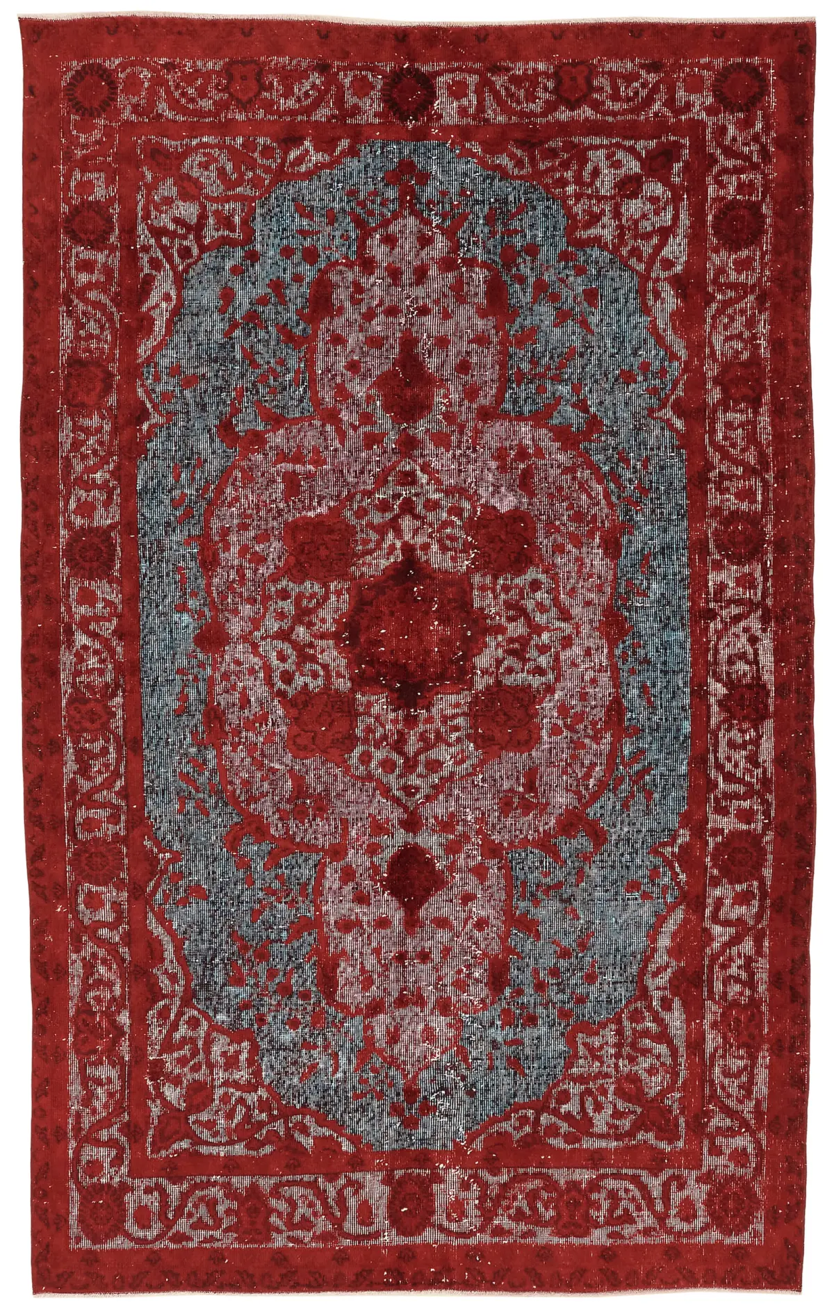 Rc_47058_0_Red_Hi_Low_Pile_Overdyed_Rugs