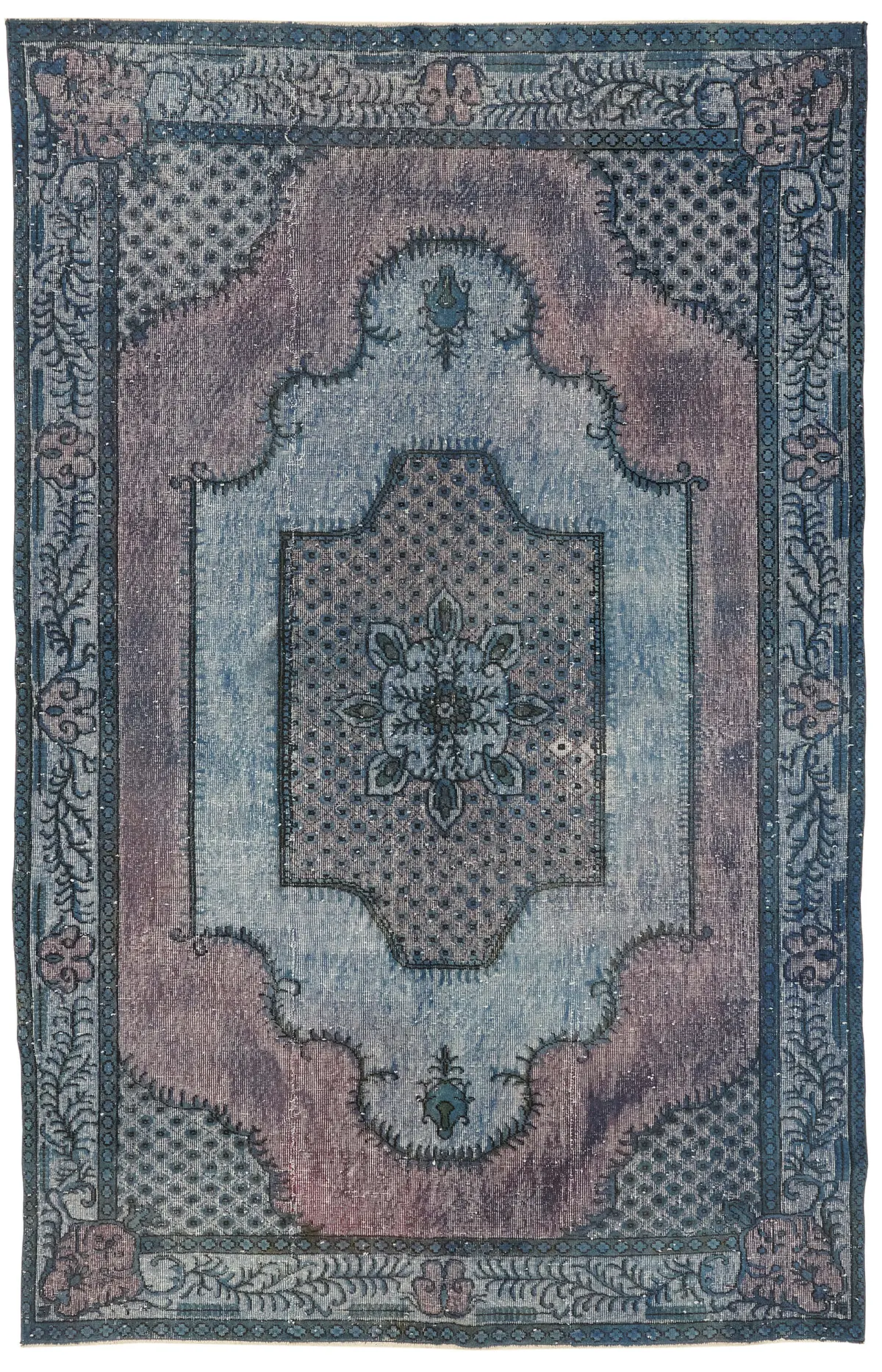 Rc_47062_0_Blue_Hi_Low_Pile_Overdyed_Rugs