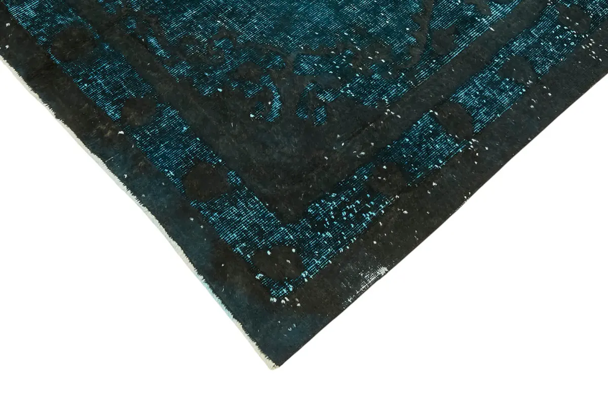 Oyma Yeşil Pamuk Üzerine Yün El Dokuma Kilim-157x253 - Görsel 4