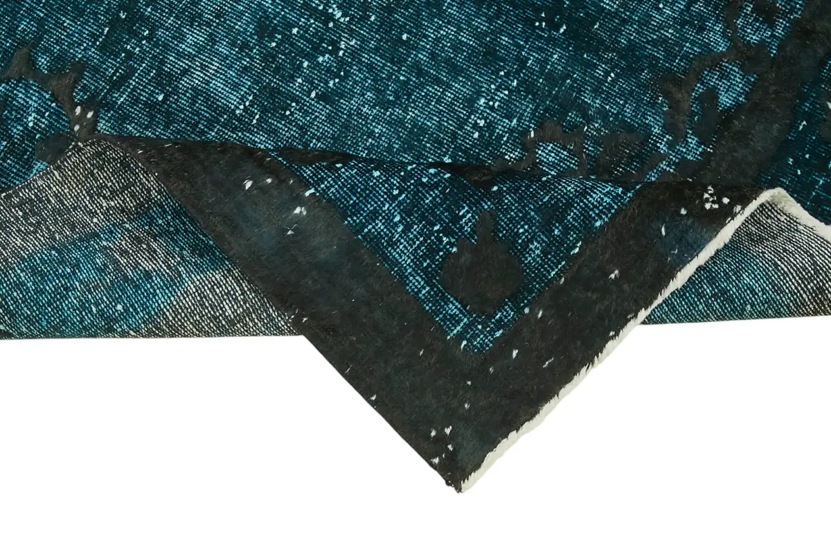 Oyma Yeşil Pamuk Üzerine Yün El Dokuma Kilim-157x253 - Görsel 6