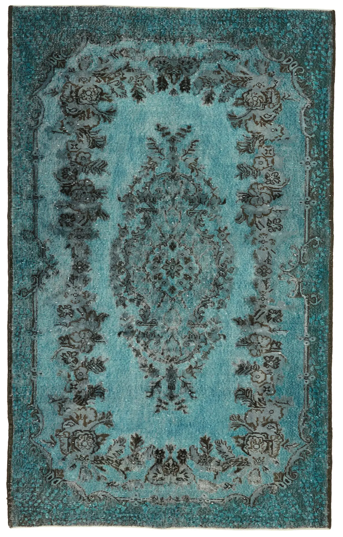 Rc_47064_0_Green_Hi_Low_Pile_Overdyed_Rugs