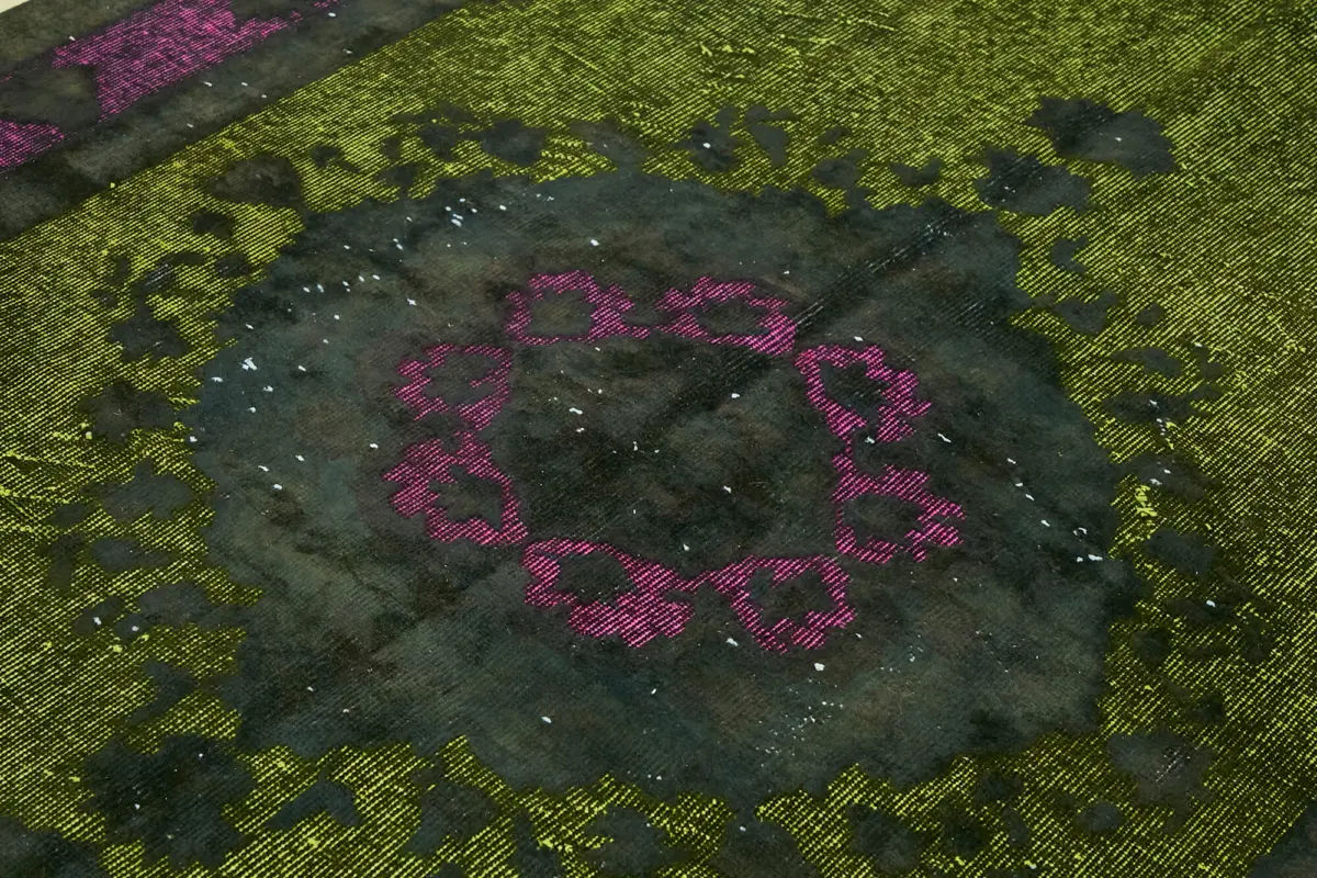 Oyma Siyah Pamuk Üzerine Yün El Dokuma Kilim-168x282 - Görsel 5