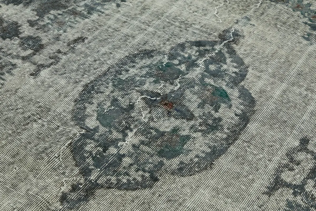 Oyma Gri Pamuk Üzerine Yün El Dokuma Kilim-160x265 - Görsel 5