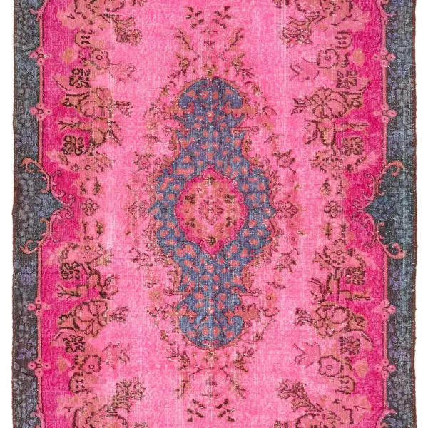 Rc_47075_0_Pink_Hi_Low_Pile_Overdyed_Rugs