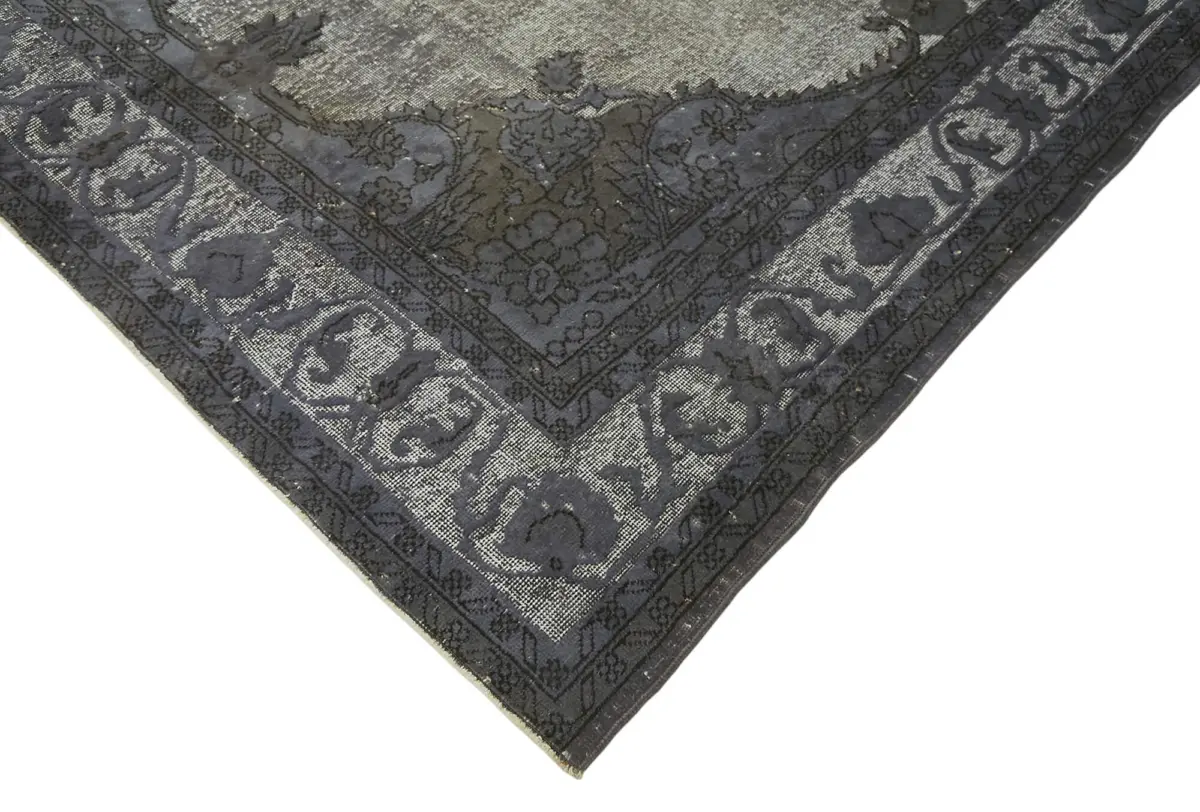 Oyma Gri Pamuk Üzerine Yün El Dokuma Kilim-210x321 - Görsel 4