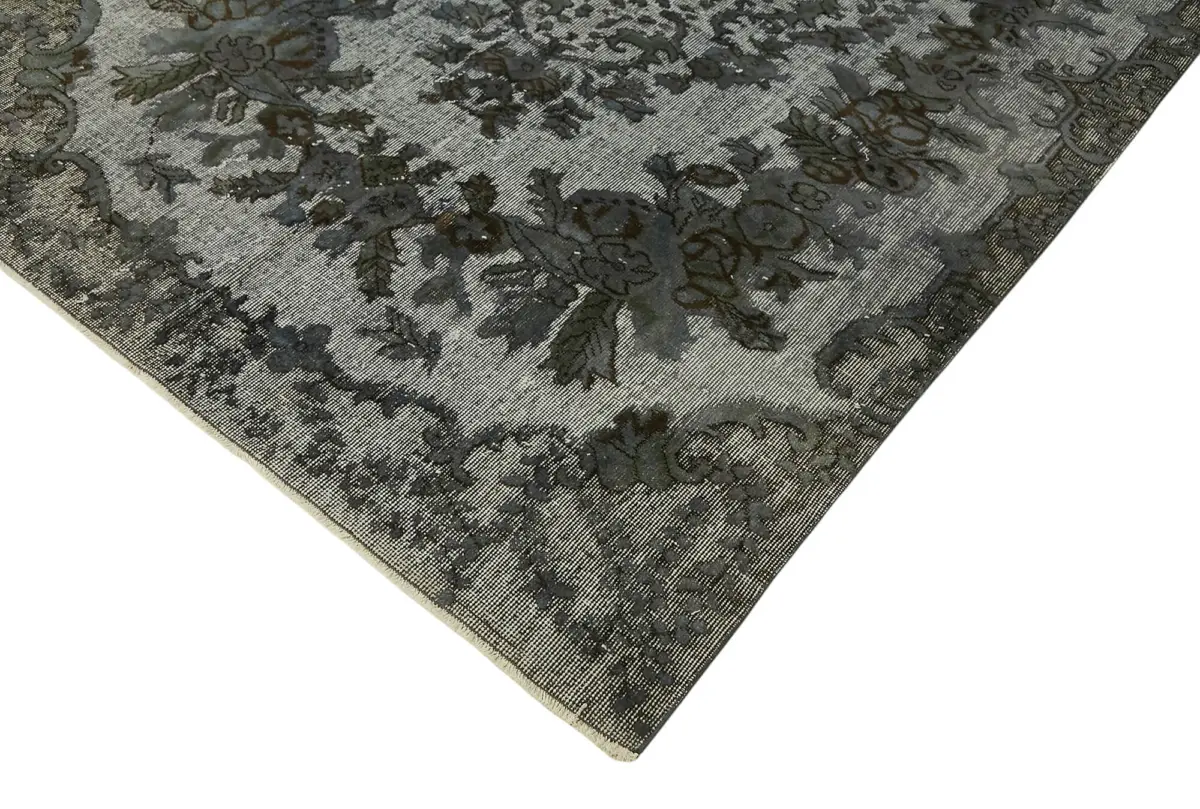 Oyma Mavi Pamuk Üzerine Yün El Dokuma Kilim-163x260 - Görsel 4