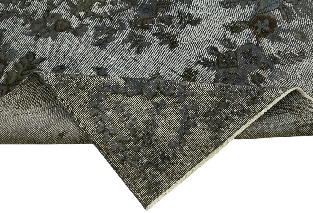 Oyma Mavi Pamuk Üzerine Yün El Dokuma Kilim-163x260 - Görsel 6