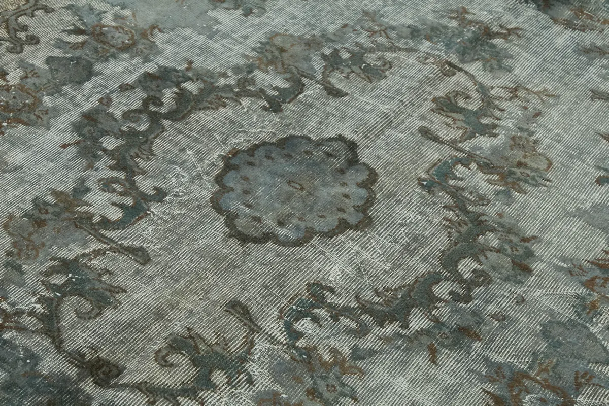 Oyma Gri Pamuk Üzerine Yün El Dokuma Kilim-171x273 - Görsel 5