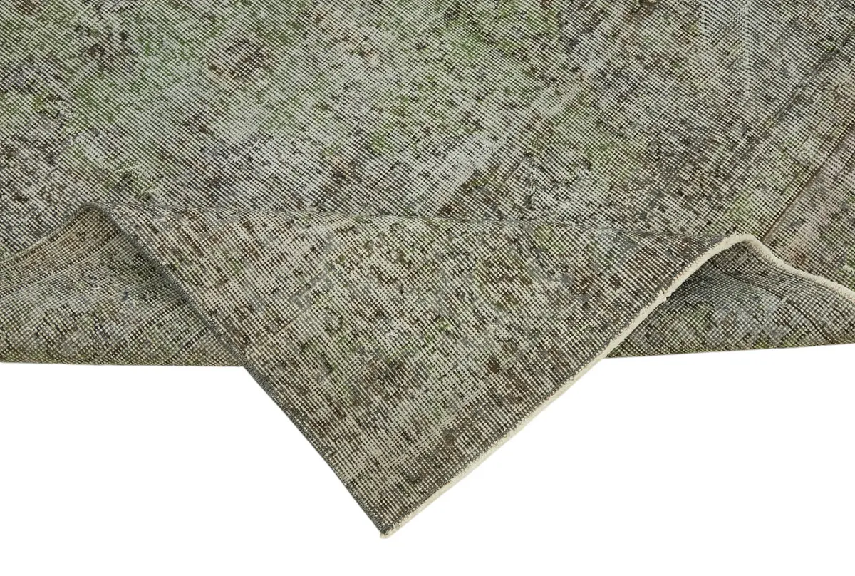 Oyma Gri Pamuk Üzerine Yün El Dokuma Kilim-156x260 - Görsel 6