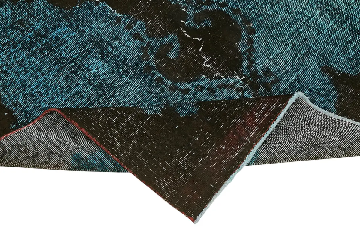 Oyma Yeşil Pamuk Üzerine Yün El Dokuma Kilim-151x255 - Görsel 6