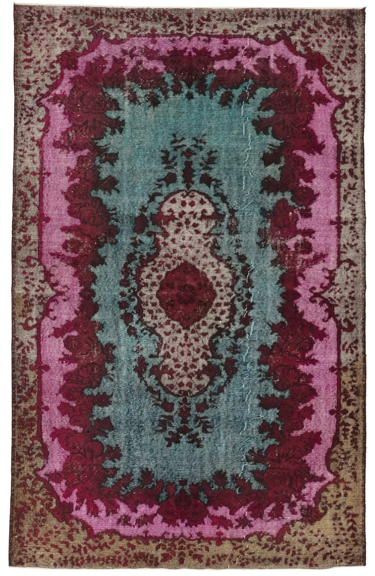 Rc_47099_0_Purple_Hi_Low_Pile_Overdyed_Rugs