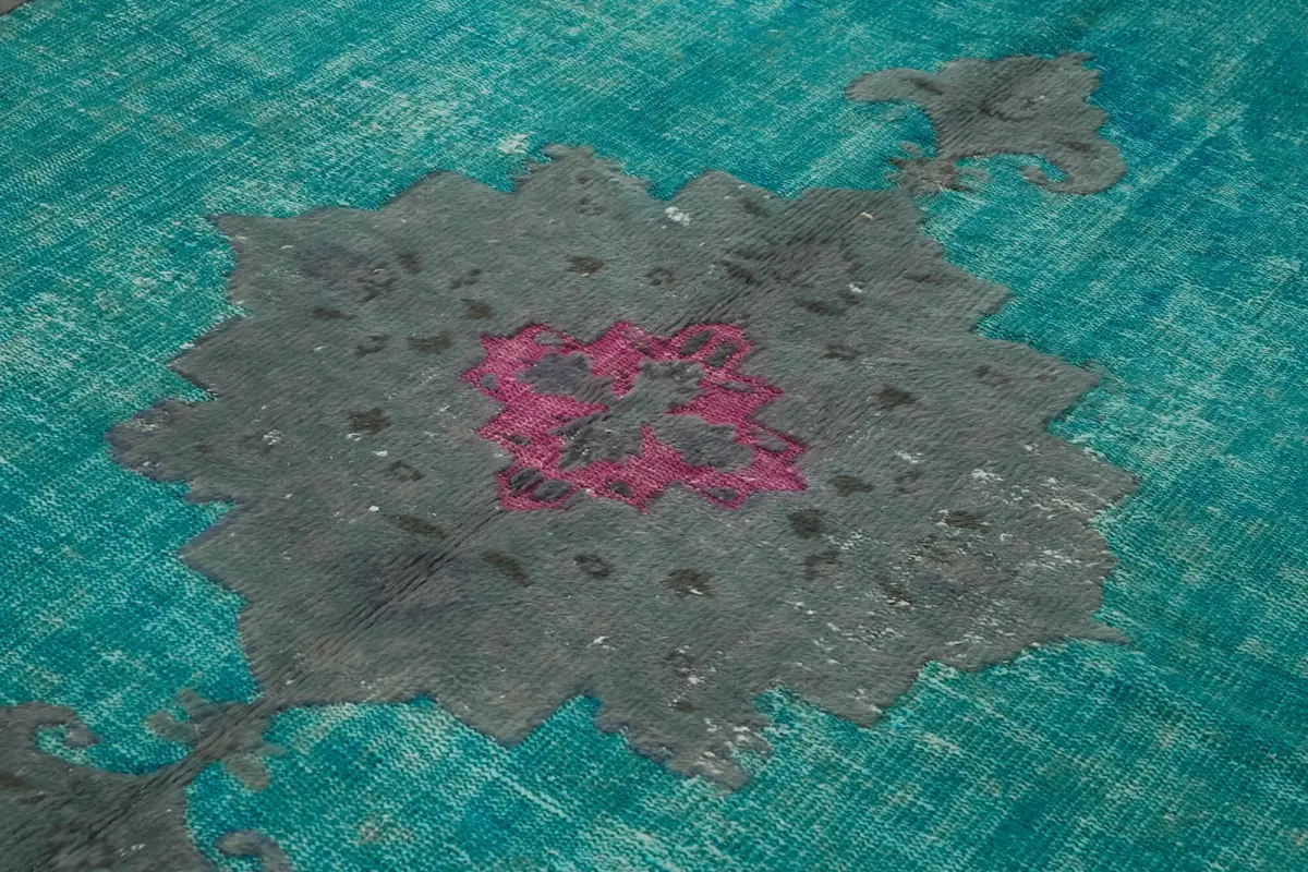 Oyma Mor Pamuk Üzerine Yün El Dokuma Kilim-215x306 - Görsel 5