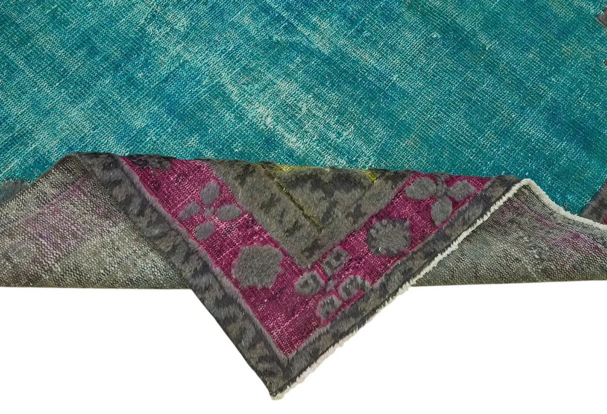 Oyma Mor Pamuk Üzerine Yün El Dokuma Kilim-215x306 - Görsel 6