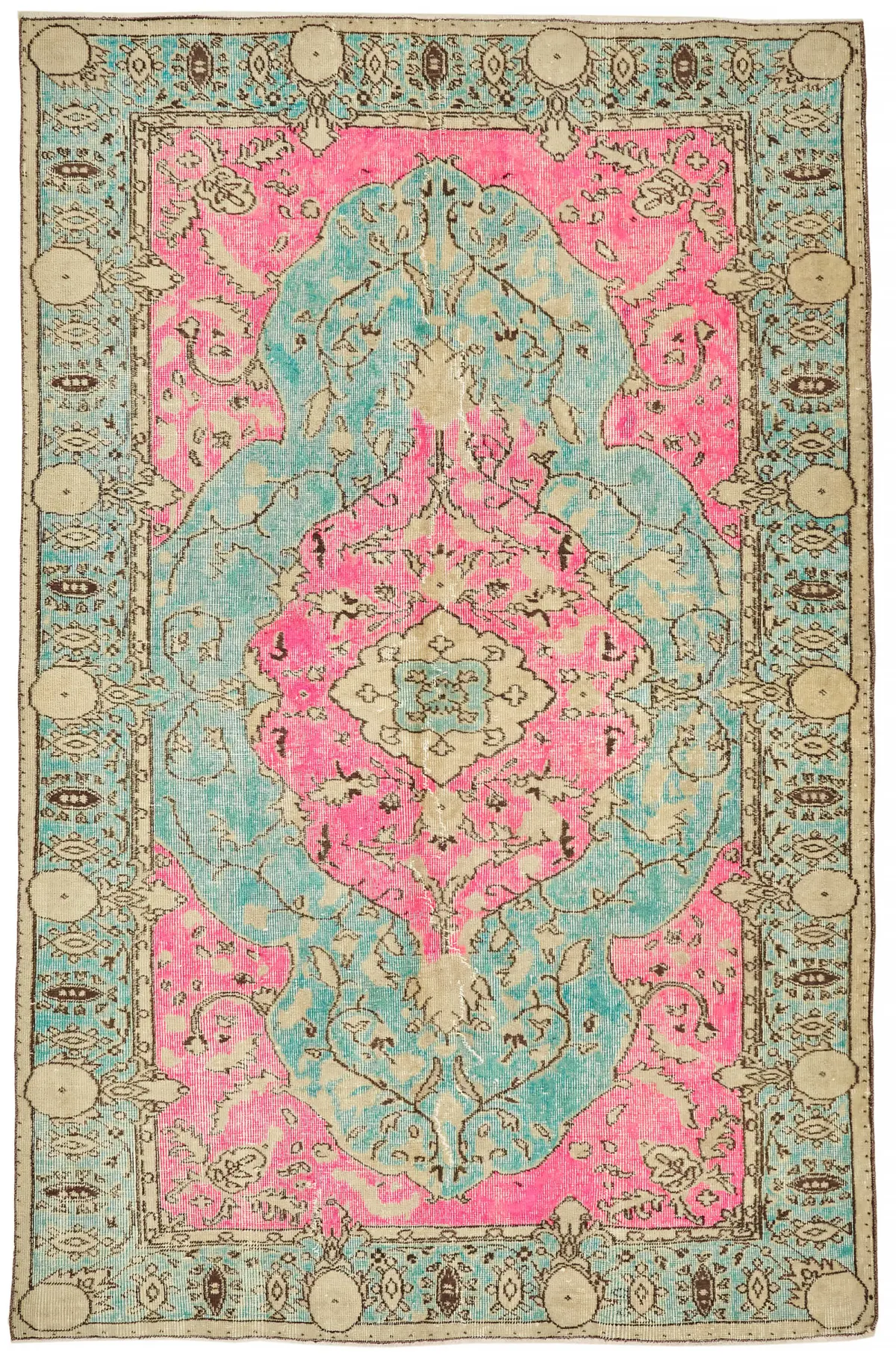 Rc_47114_0_Beige_Hi_Low_Pile_Overdyed_Rugs