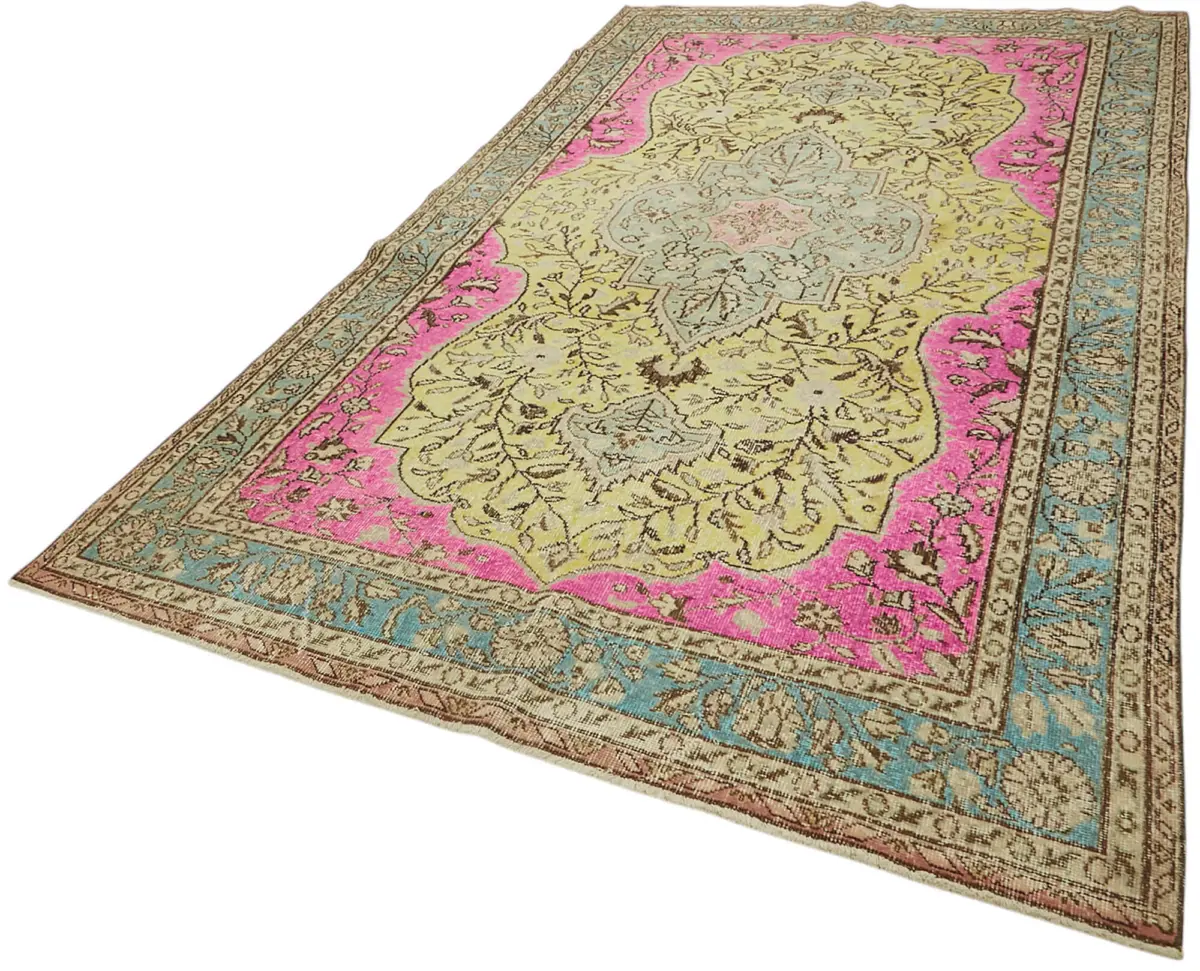 Oyma Bej Pamuk Üzerine Yün El Dokuma Kilim-190x327 - Görsel 3