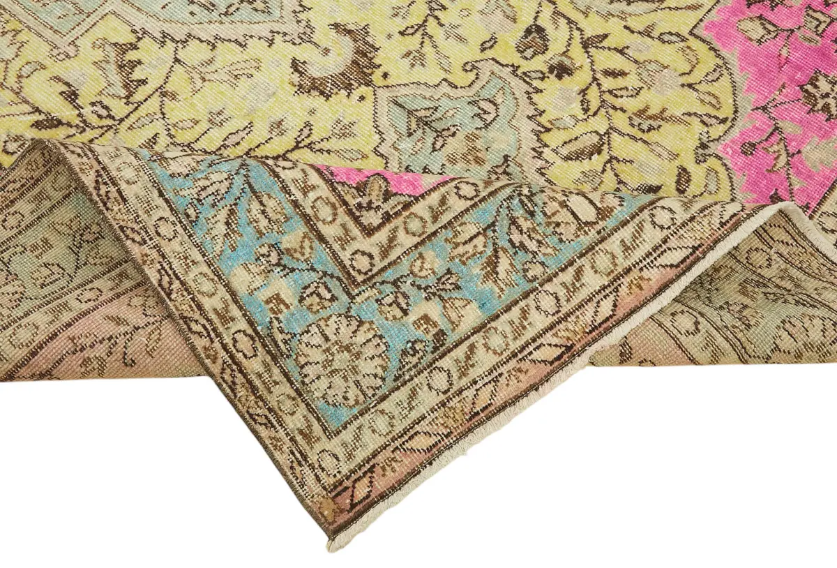 Oyma Bej Pamuk Üzerine Yün El Dokuma Kilim-190x327 - Görsel 6