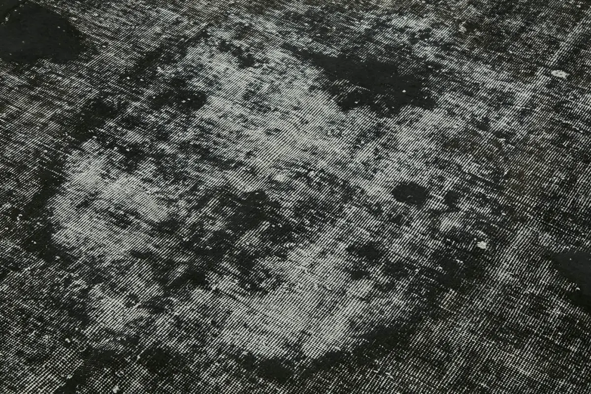 Oyma Siyah Pamuk Üzerine Yün El Dokuma Kilim-205x310 - Görsel 5