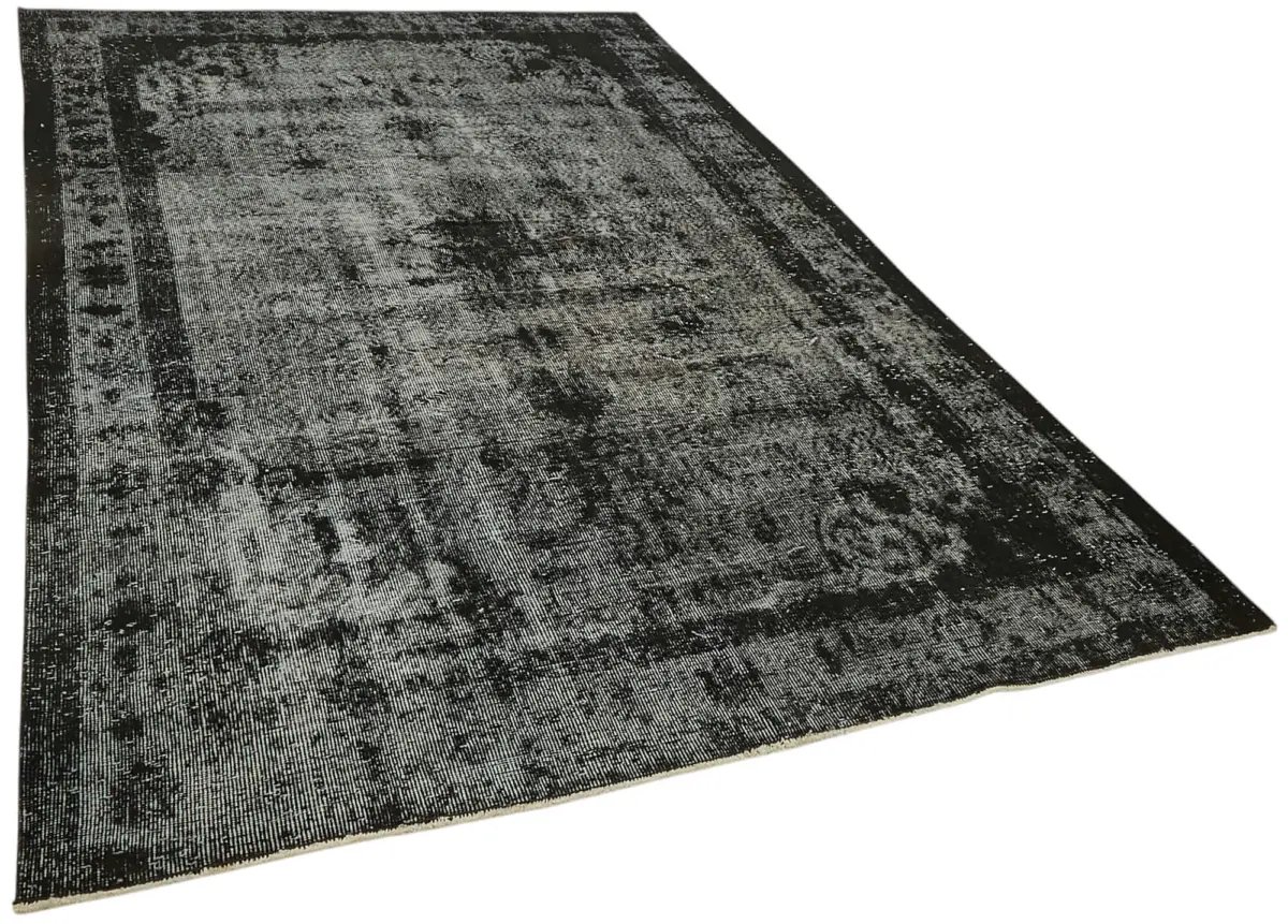 Oyma Siyah Pamuk Üzerine Yün El Dokuma Kilim-180x297 - Görsel 2