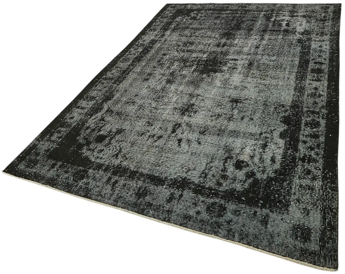 Oyma Siyah Pamuk Üzerine Yün El Dokuma Kilim-180x297 - Görsel 3