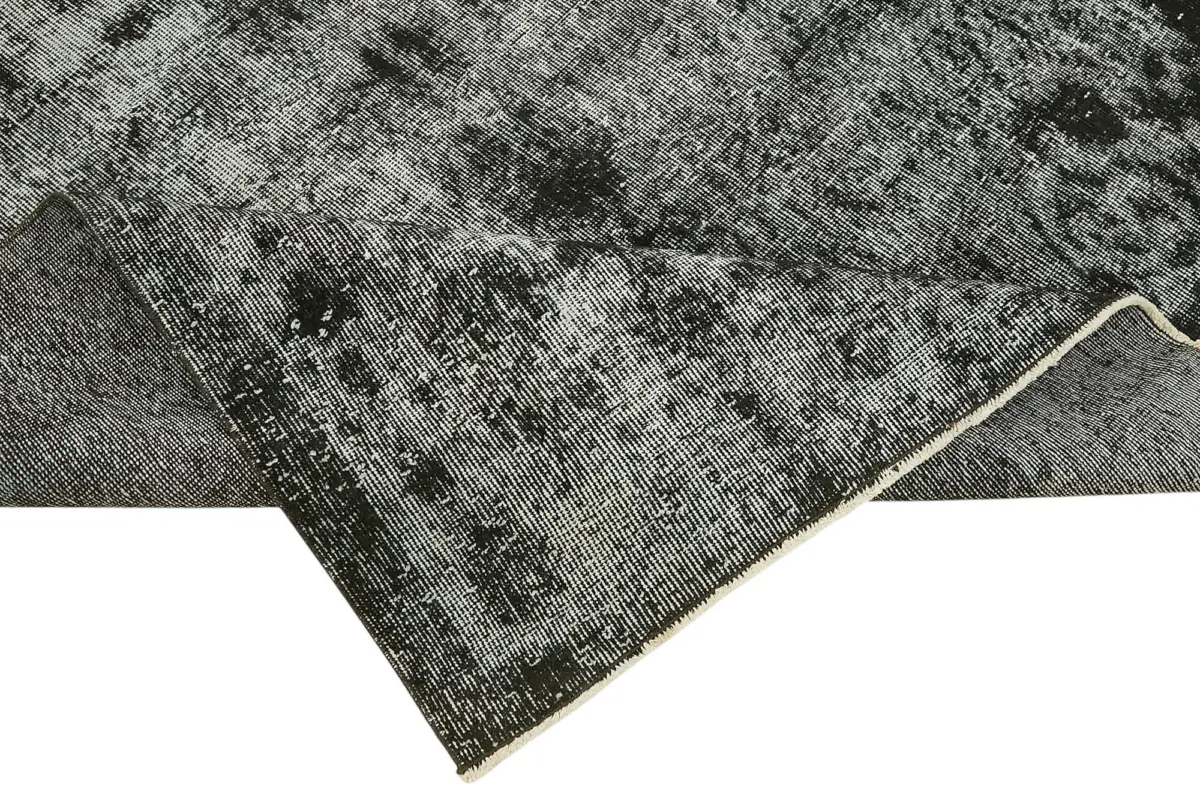 Oyma Siyah Pamuk Üzerine Yün El Dokuma Kilim-180x297 - Görsel 6