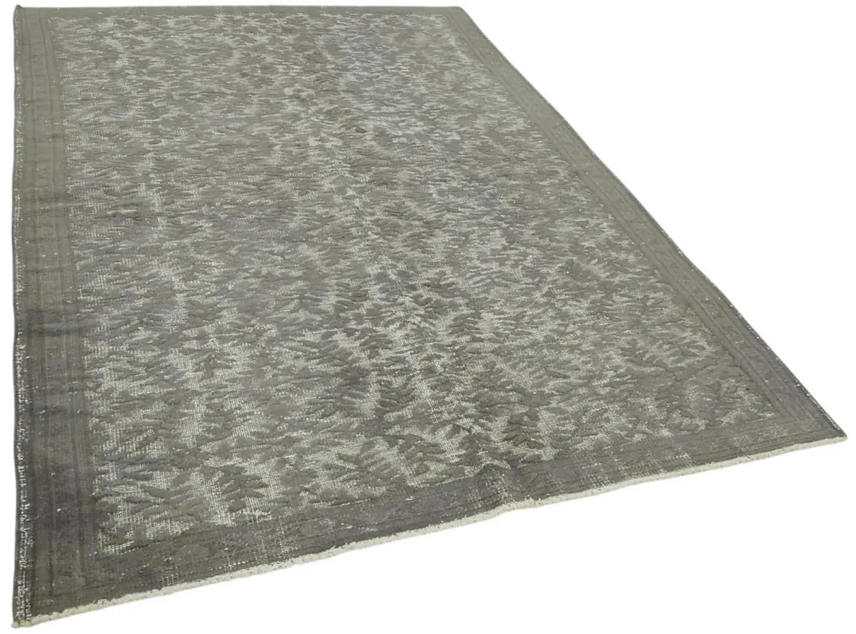 Oyma Gri Pamuk Üzerine Yün El Dokuma Kilim-180x267 - Görsel 2