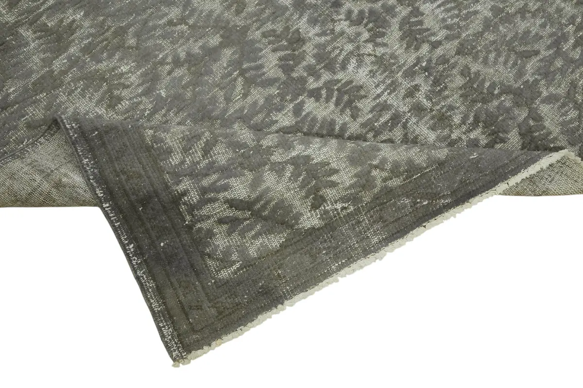 Oyma Gri Pamuk Üzerine Yün El Dokuma Kilim-180x267 - Görsel 6