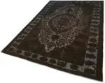 Oyma Kahverengi Pamuk Üzerine Yün El Dokuma Kilim-170x274 - Görsel 3