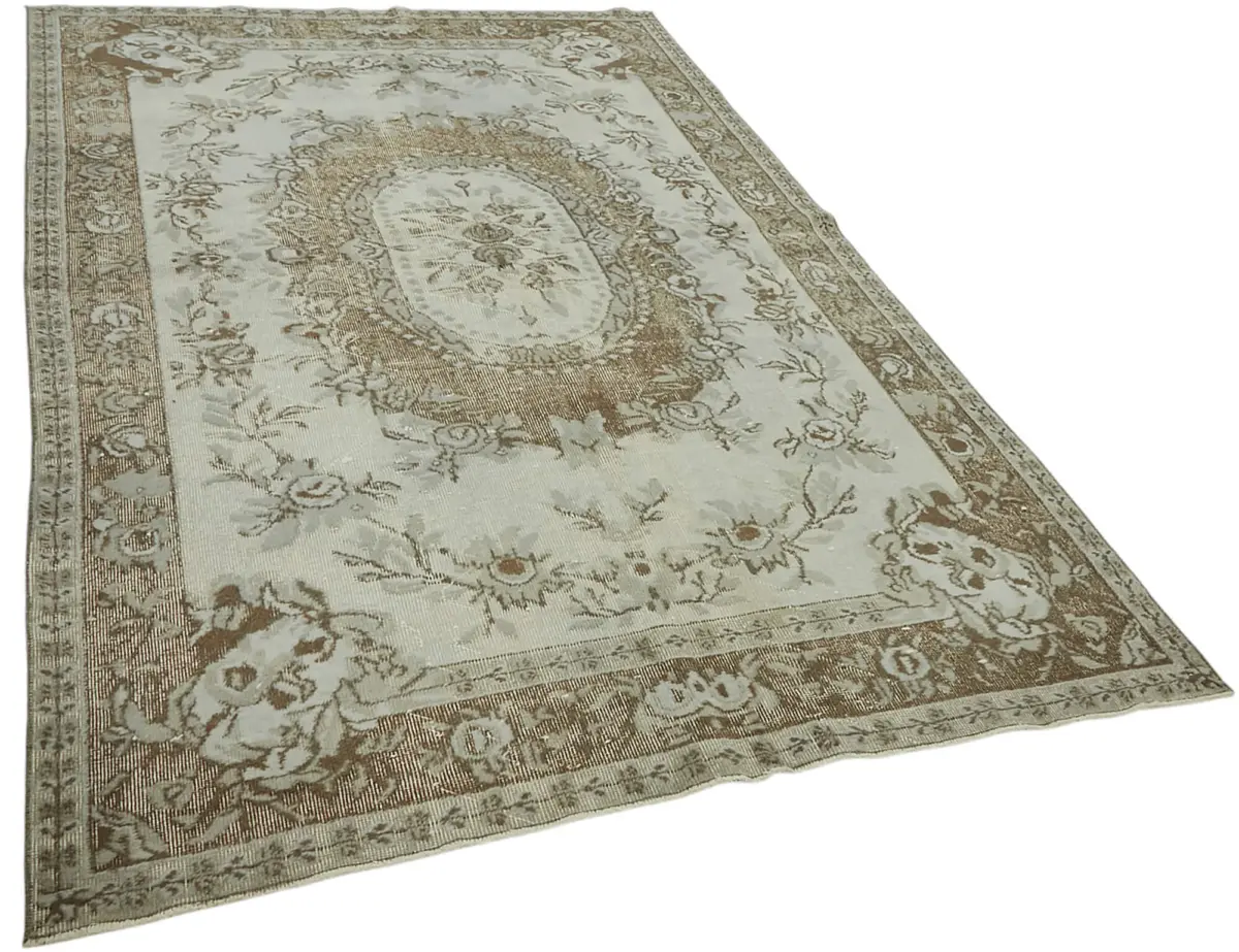 Oyma Gri Pamuk Üzerine Yün El Dokuma Kilim-175x285 - Görsel 2
