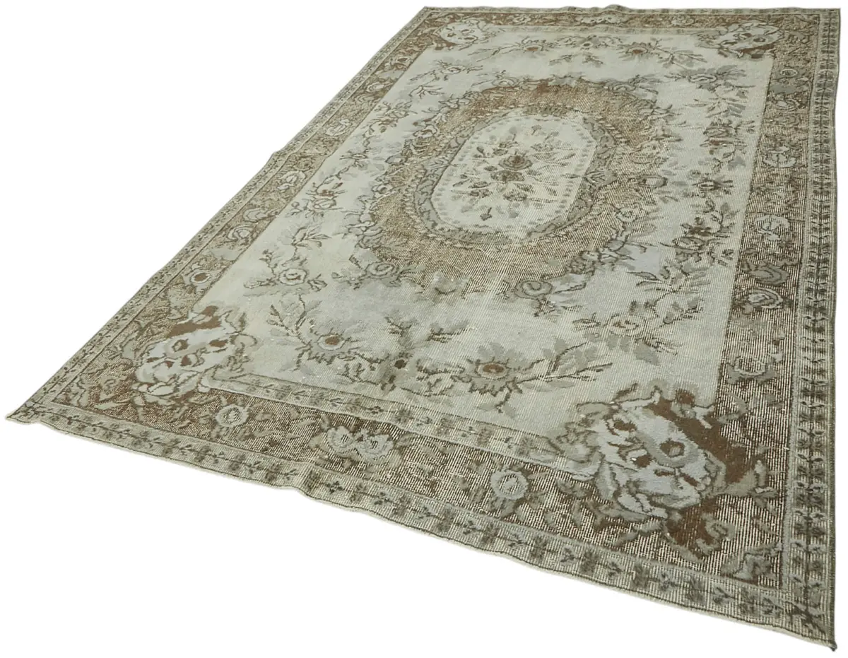 Oyma Gri Pamuk Üzerine Yün El Dokuma Kilim-175x285 - Görsel 3