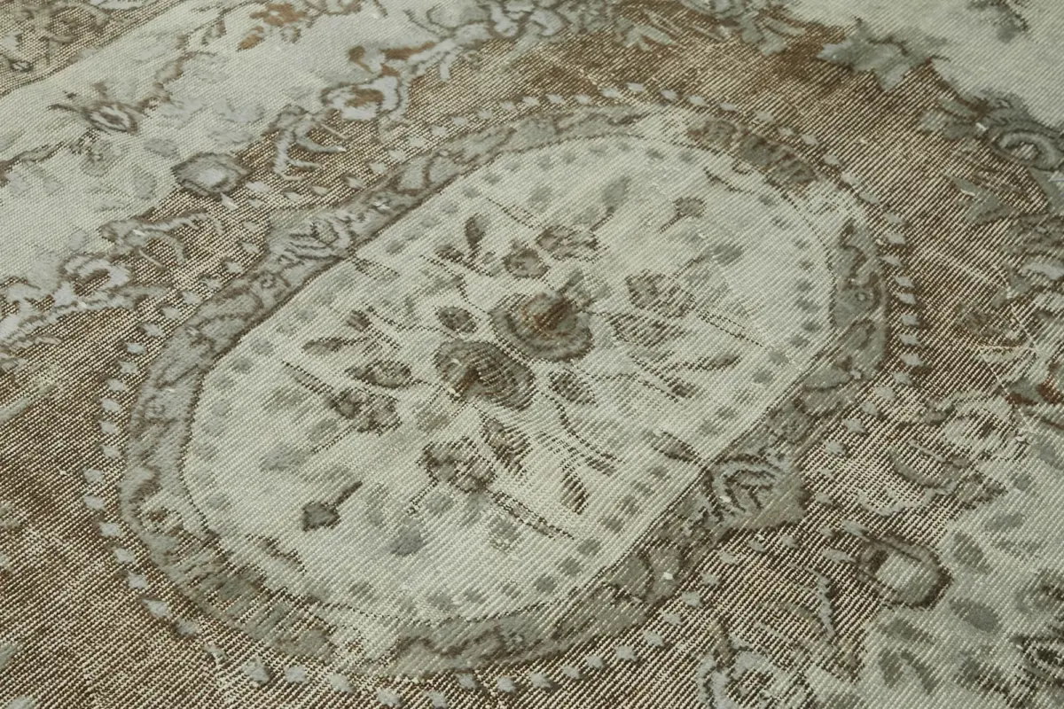 Oyma Gri Pamuk Üzerine Yün El Dokuma Kilim-175x285 - Görsel 5